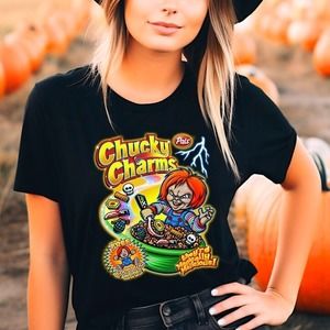 Chucky Charms Shirt, Horror Halloween Shirt, Halloween Shirt